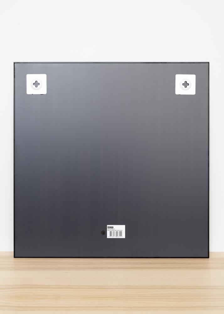 KAILA Square Mirror - Thin Black 80x80 cm