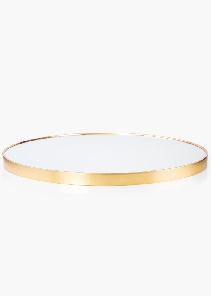 KAILA Round Mirror - Edge Gold 110 cm Ø