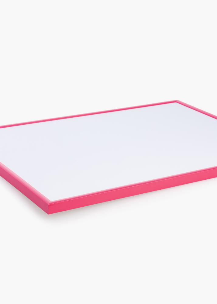 Ramme New Lifestyle Hot Pink 50x70 cm - Passepartout Hvit 42x59,4 cm (A2)