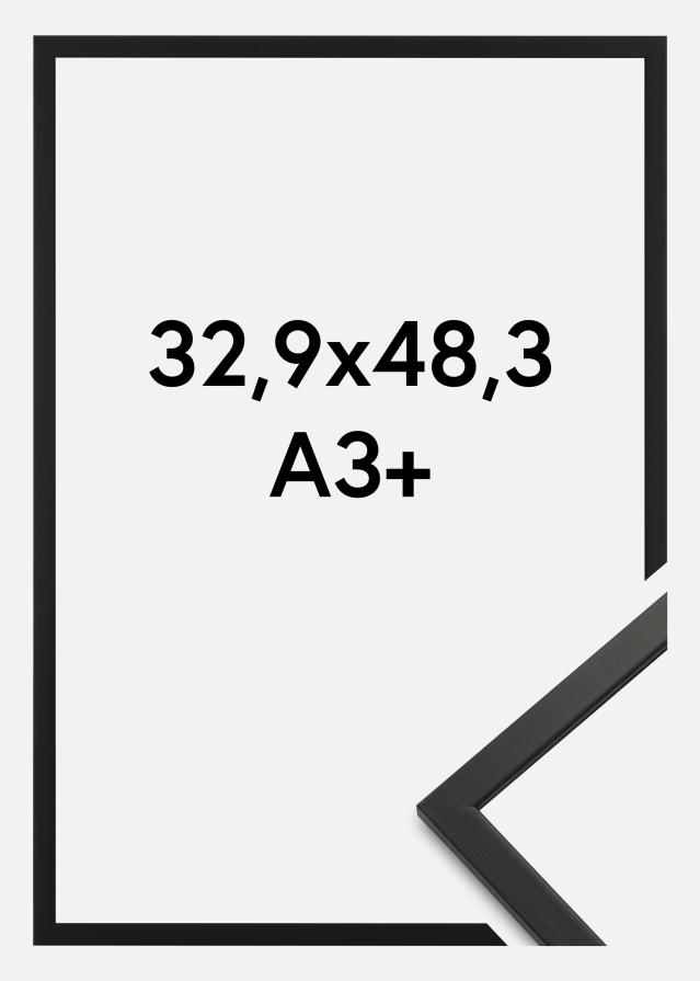 Ramme Edsbyn Svart 32,9x48,3 cm (A3+)