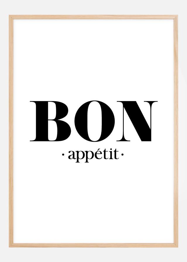 Bon appetit Plakat