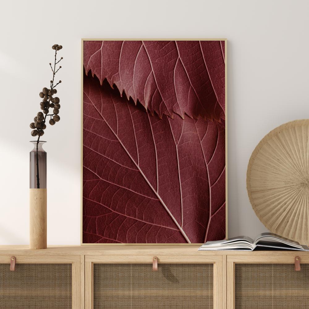 Red Leaves Plakat