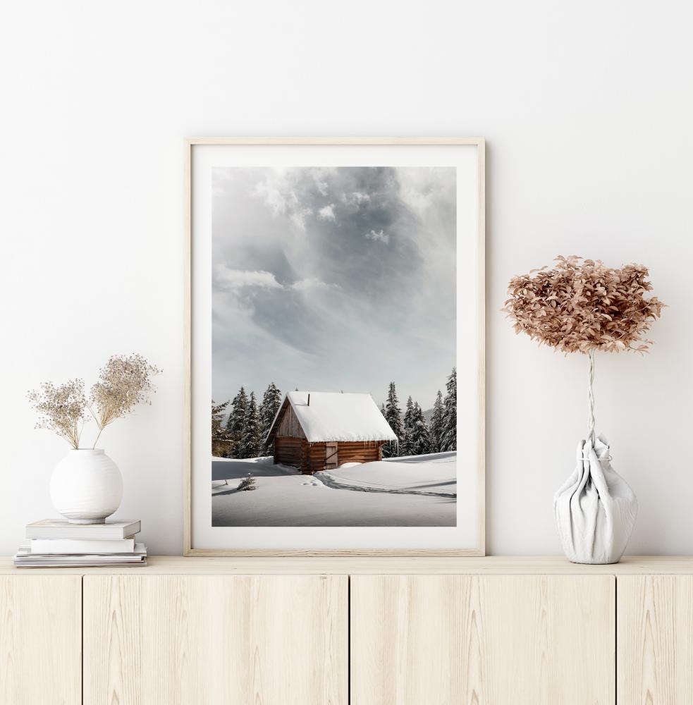 Winter Cabin Plakat