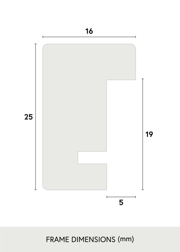 Ramme Nielsen Premium Quadrum Eik 50x60 cm