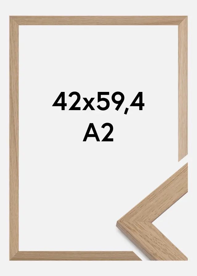 Ramme Trendline Akrylglass Eik 42x59,4 cm (A2)