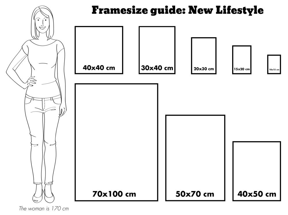 New Lifestyle Svart - 3 Bilder (15x20 cm)