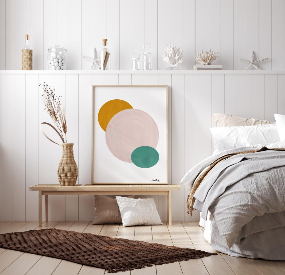 Abstract Circle Plakat