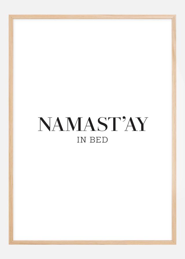 namast'ay in bed Plakat