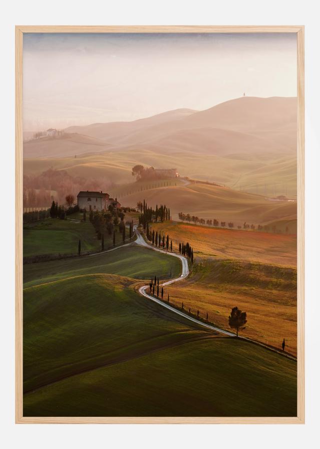 Val D'Orcia Plakat