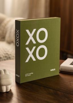 KAILA XOXO Olive - Coffee Table Photo Album (60 Svarte Sider / 30 Ark)