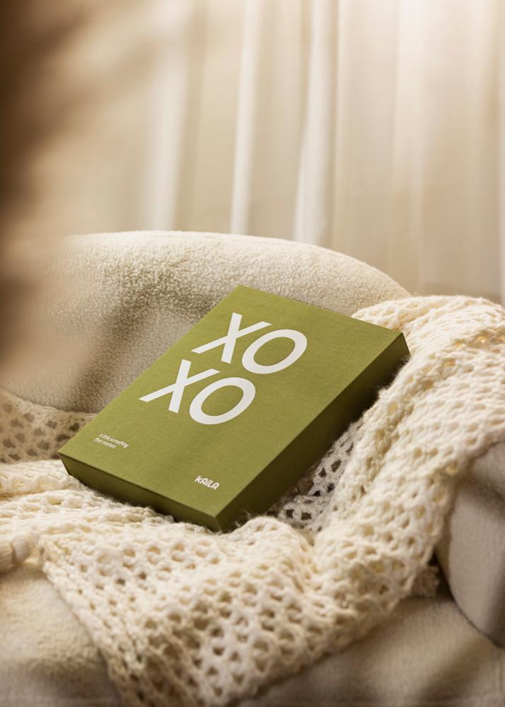 KAILA XOXO Olive - Coffee Table Photo Album (60 Svarte Sider / 30 Ark)