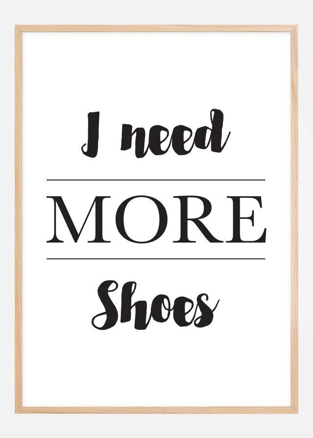 More Shoes - Plakat