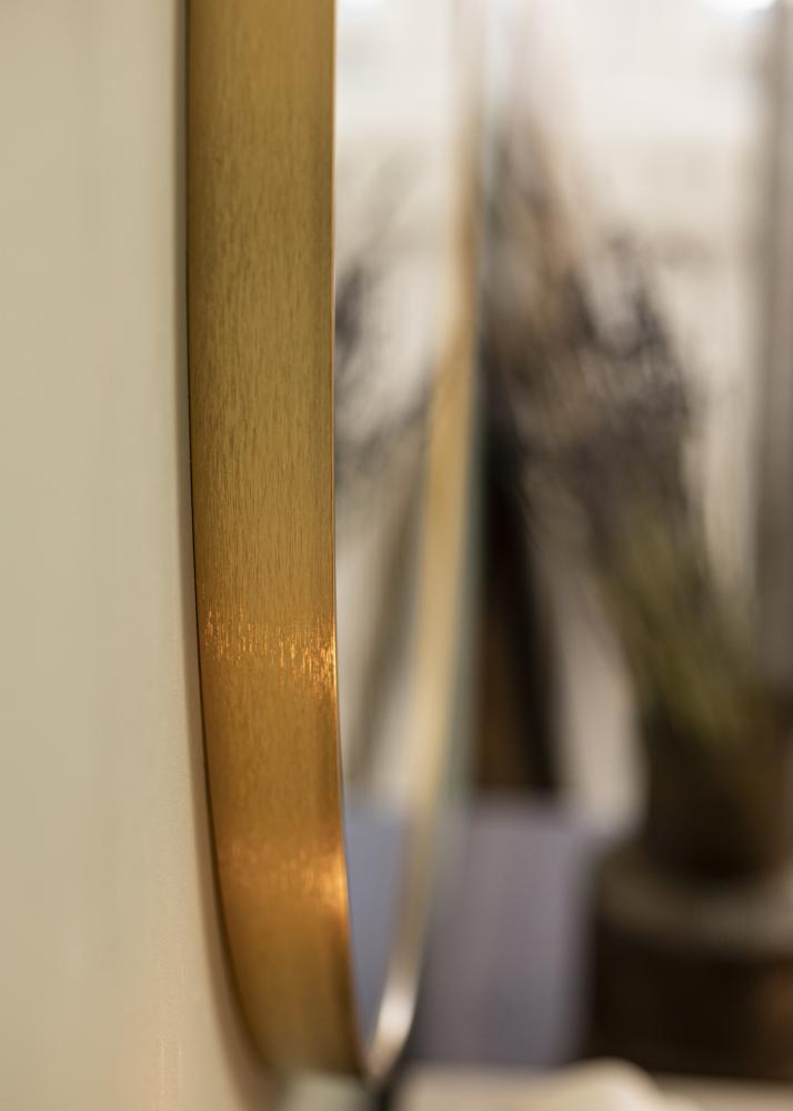 KAILA Round Mirror - Edge Gold 80 cm Ø