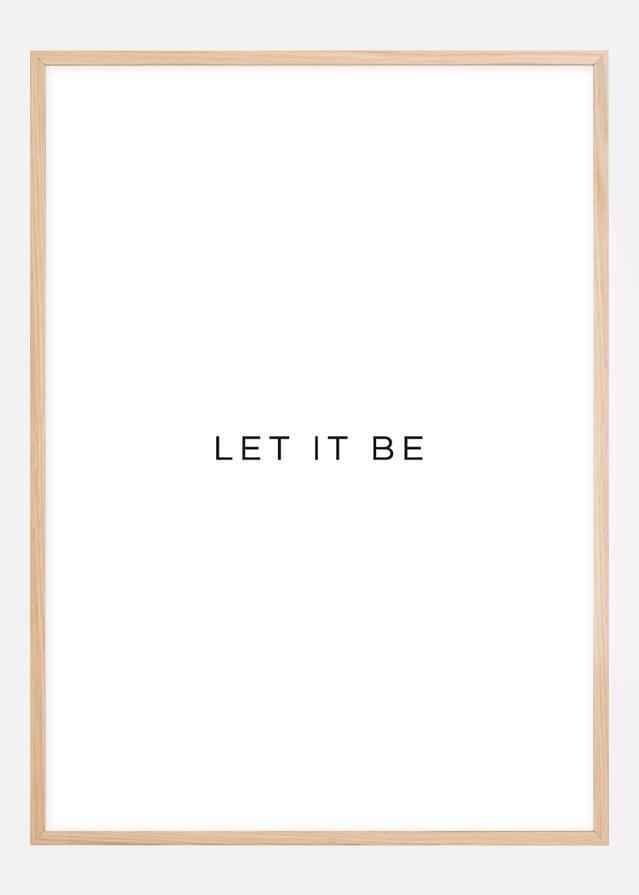 Let it be Plakat