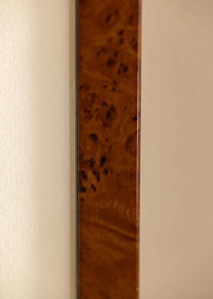 Ramme Ares Akrylglass Burr Walnut 45x60 cm