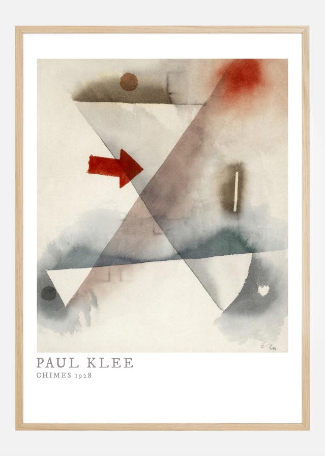 Paul Klee - Chimes 1928 Plakat