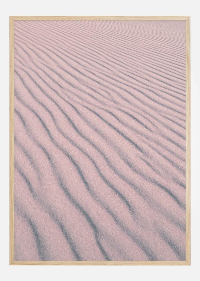 Pink Sandy Waves Plakat