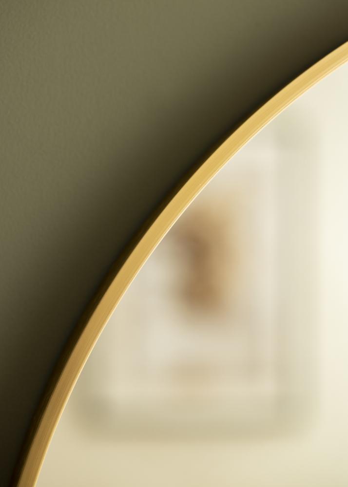 KAILA Round Mirror - Edge Gold 70 cm Ø