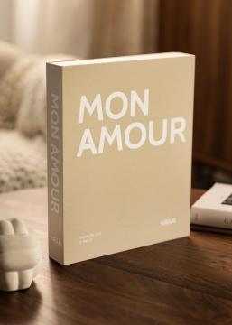 KAILA MON AMOUR - Coffee Table Photo Album (60 Svarte Sider / 30 Ark)