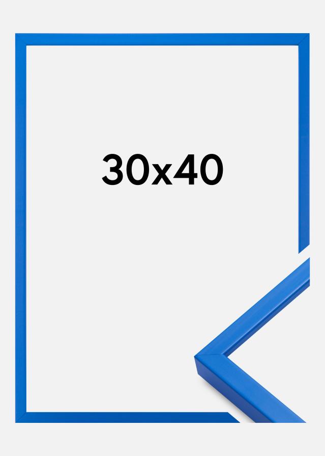 Ramme E-Line Akrylglass Blå 30x40 cm