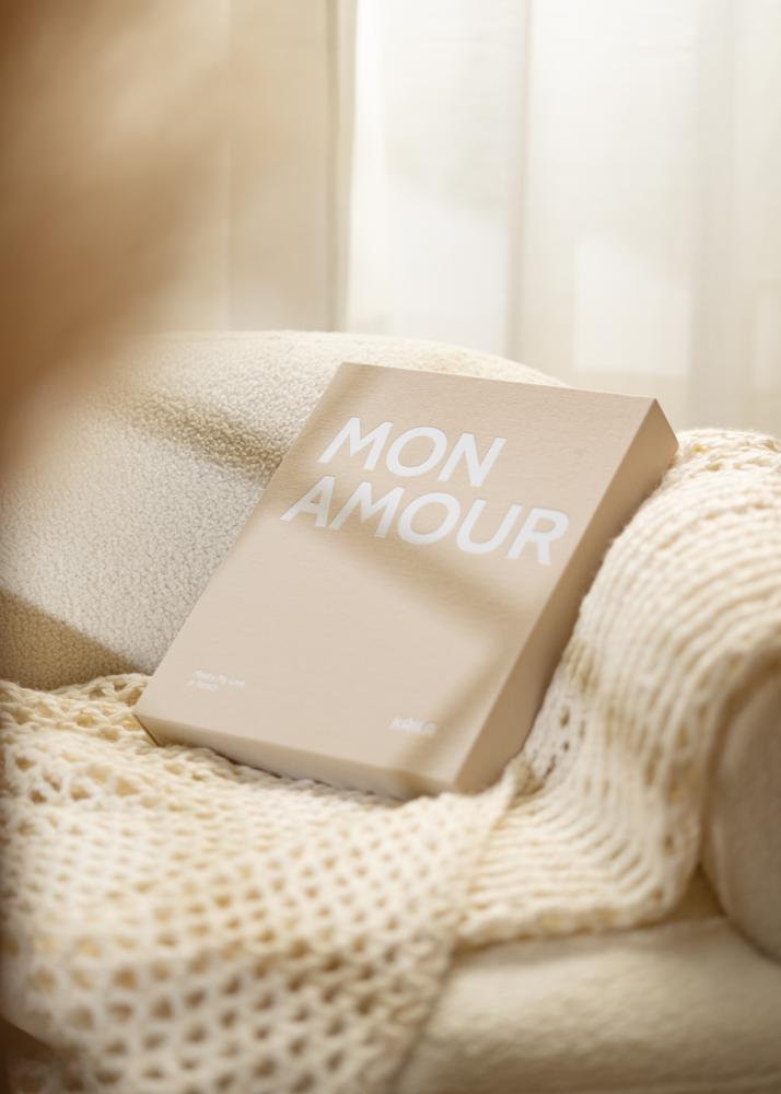 KAILA MON AMOUR - Coffee Table Photo Album (60 Svarte Sider / 30 Ark)